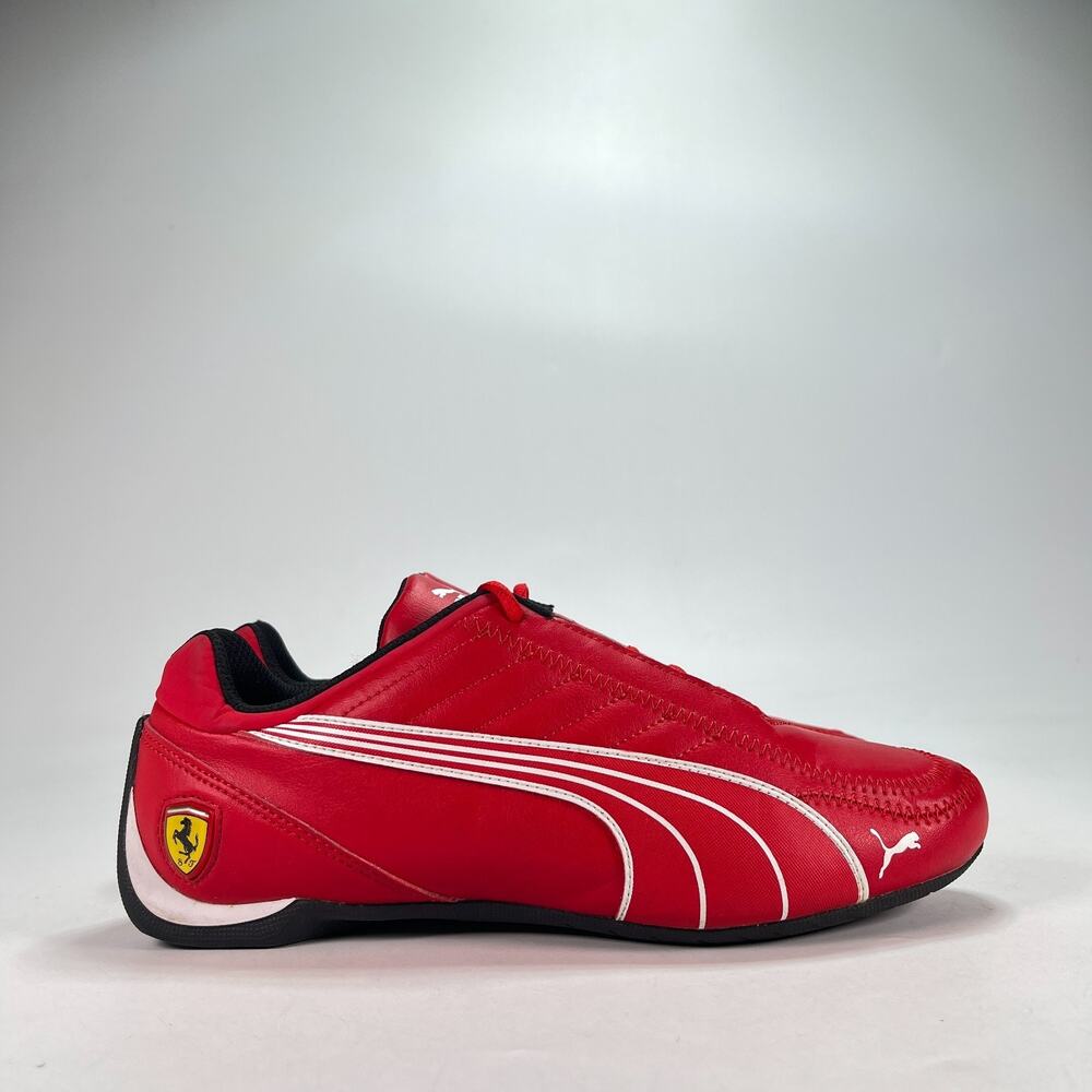 Puma Future Cat OG Scuderia Ferrari Red White Driving Shoes 306170-01 Men's Sz 7